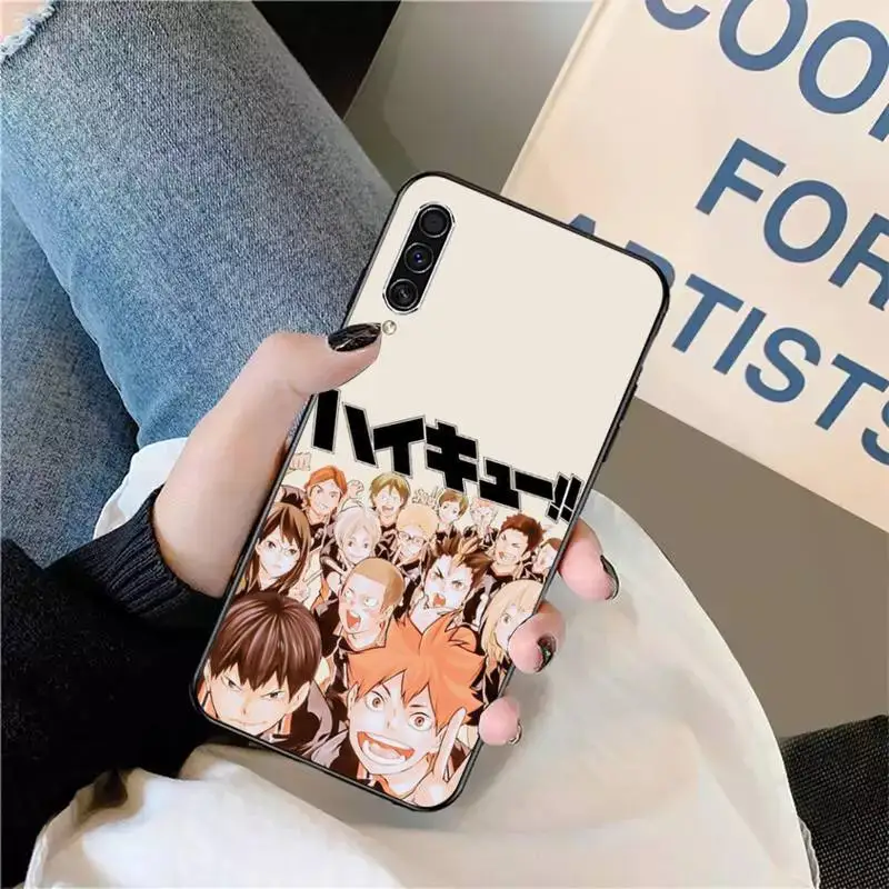 

Haikyuu Popular Sports Anime Phone Case For Samsung galaxy S 9 10 20 A 10 21 30 31 40 50 51 71 s note 20 j 4 2018 plus