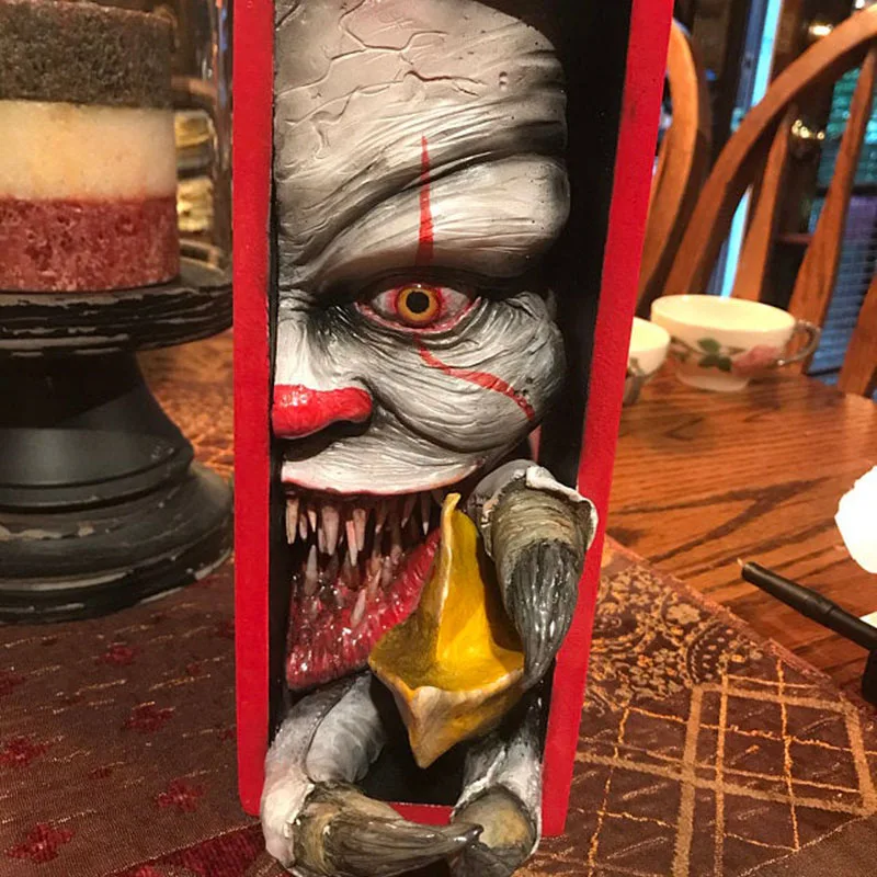 

Peeping on The Bookshelf Monster Personalized Bookends for Collecting CD Albums Magazines Heavy Books STSF666