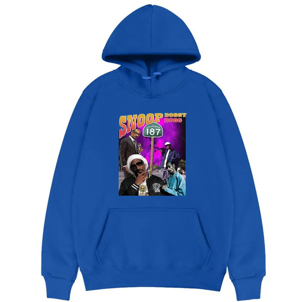 

2021 Fashion Rapper Snoop Doggy Dogg Hoodie Men's Oversized Hip Hop Hoodies Men Women Black Shrink-proof Cotton Hoody Sweatshirt