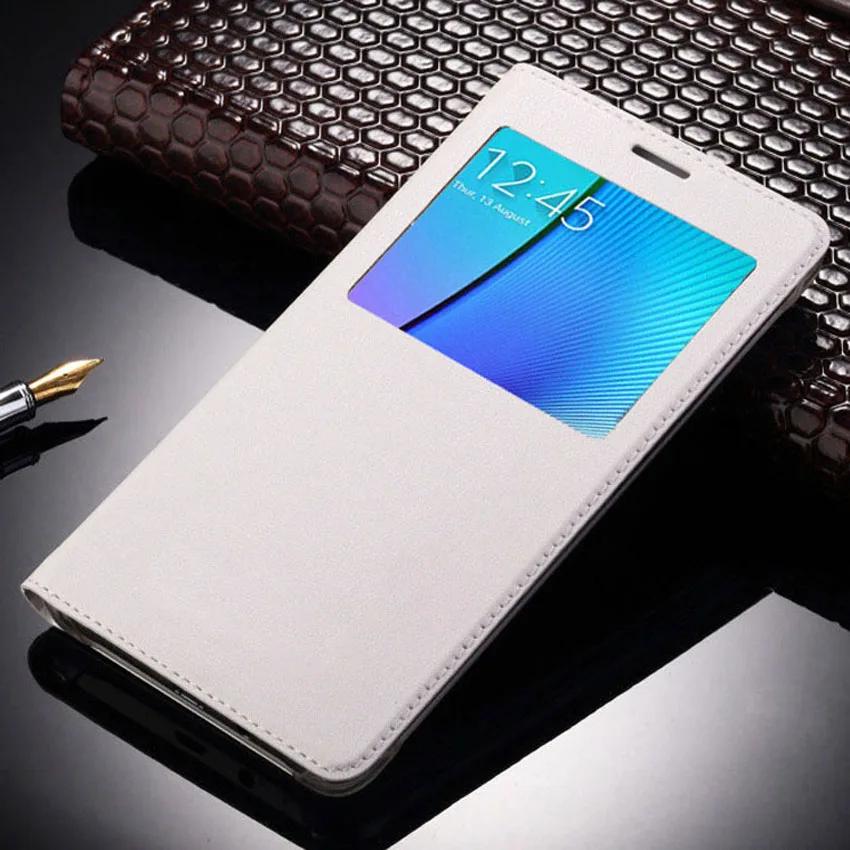 Флип-чехол кожаный чехол для телефона для Samsung Galaxy A7 A 7 A72016 SM A710 A710F SM-A710F противоударный 360 полный защитный чехол - Цвет: White