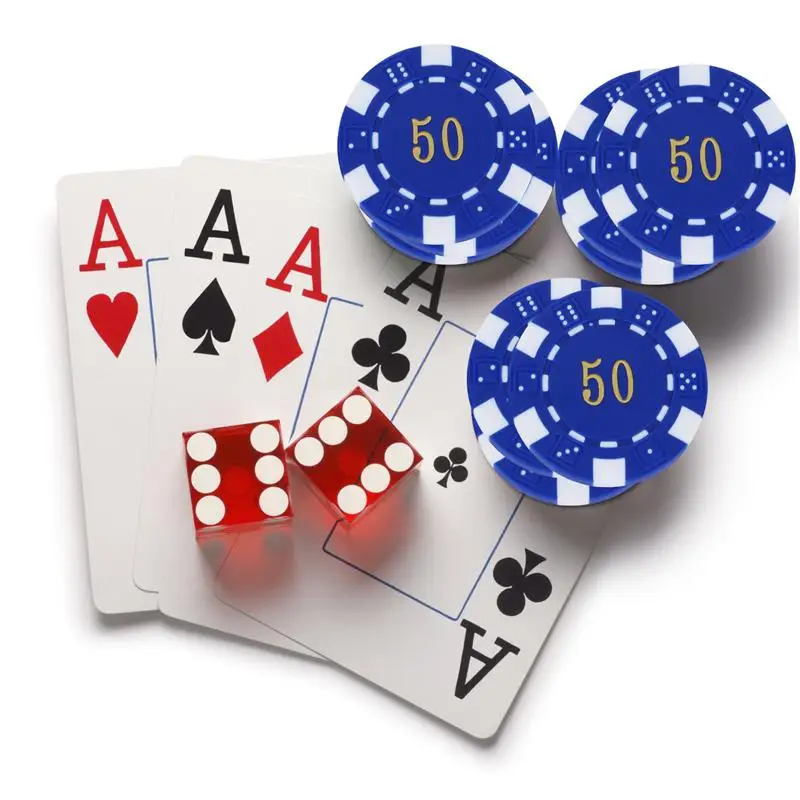 

50 шт., пластиковые чипы для игры в бинго