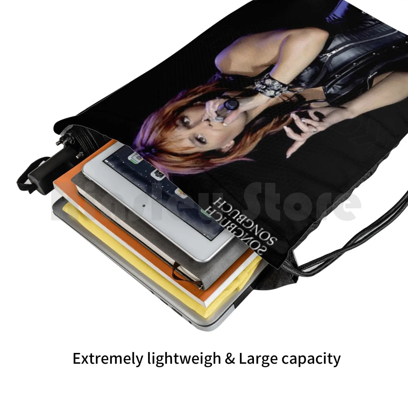 Рюкзак на шнурке для занятий музыкой Lebahpadaneduh Andrea Berg songбуш сумка верховой езды