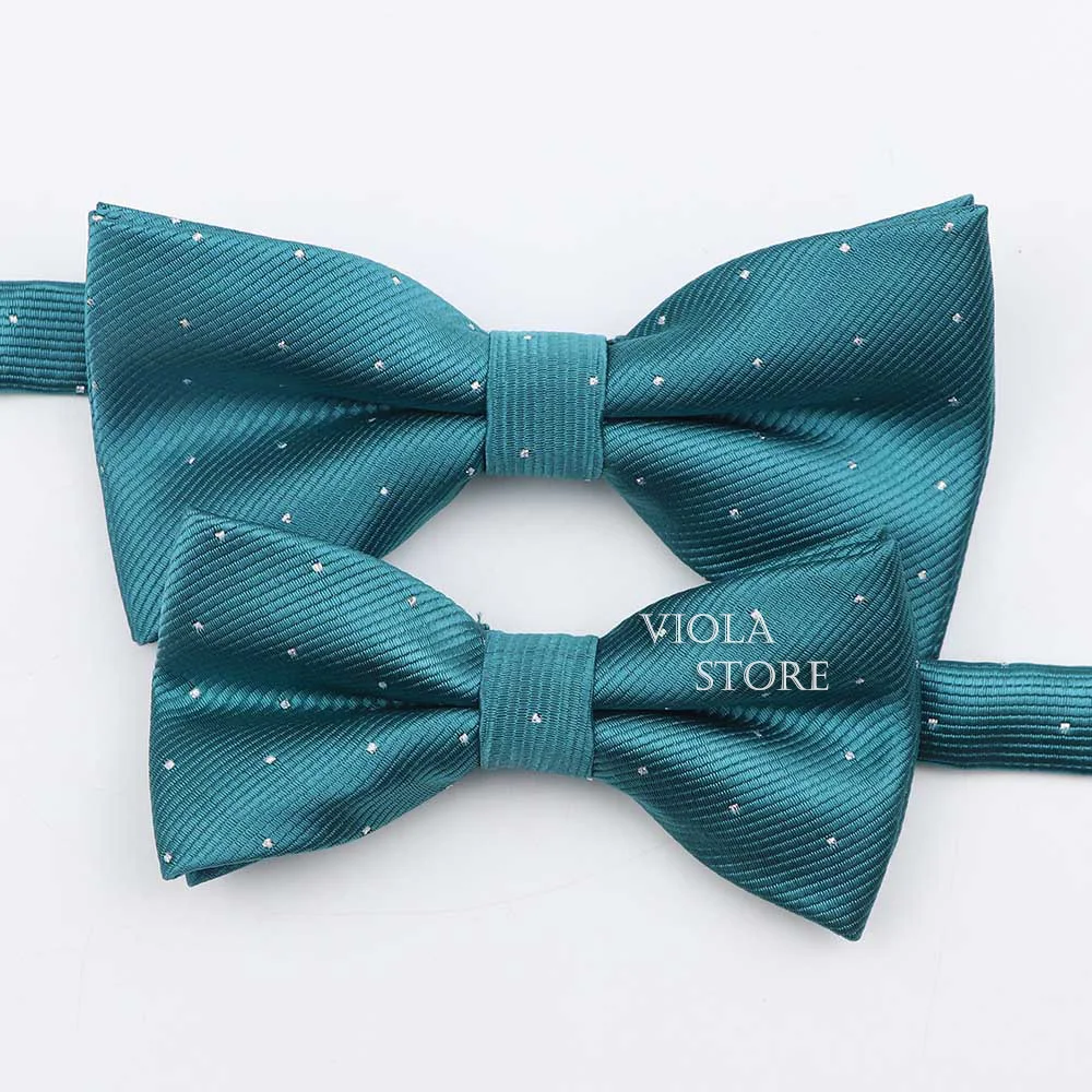 Блестящая Звезда однотонный комплект с бабочкой для родителей и ребенка