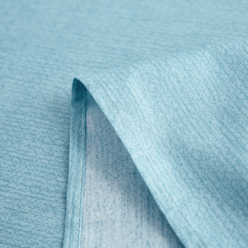 Модные Простые стильные синие постельные принадлежности с принтом для дома