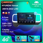 Автомагнитола 2 Din для HYUNDAI Venue 2019, 2020, 2021, 2022, Android 10, 4G, Wi-Fi, навигация, GPS, Android, автомобильный DVD-плеер для Carplay, стерео