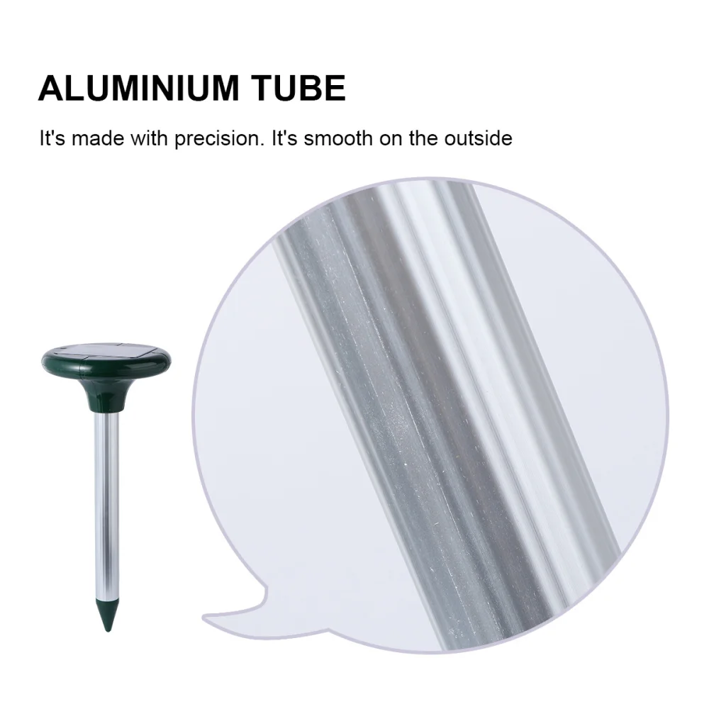 

Solar Powered Ultrasonic Mole Gopher Rodent Chaser Repeller