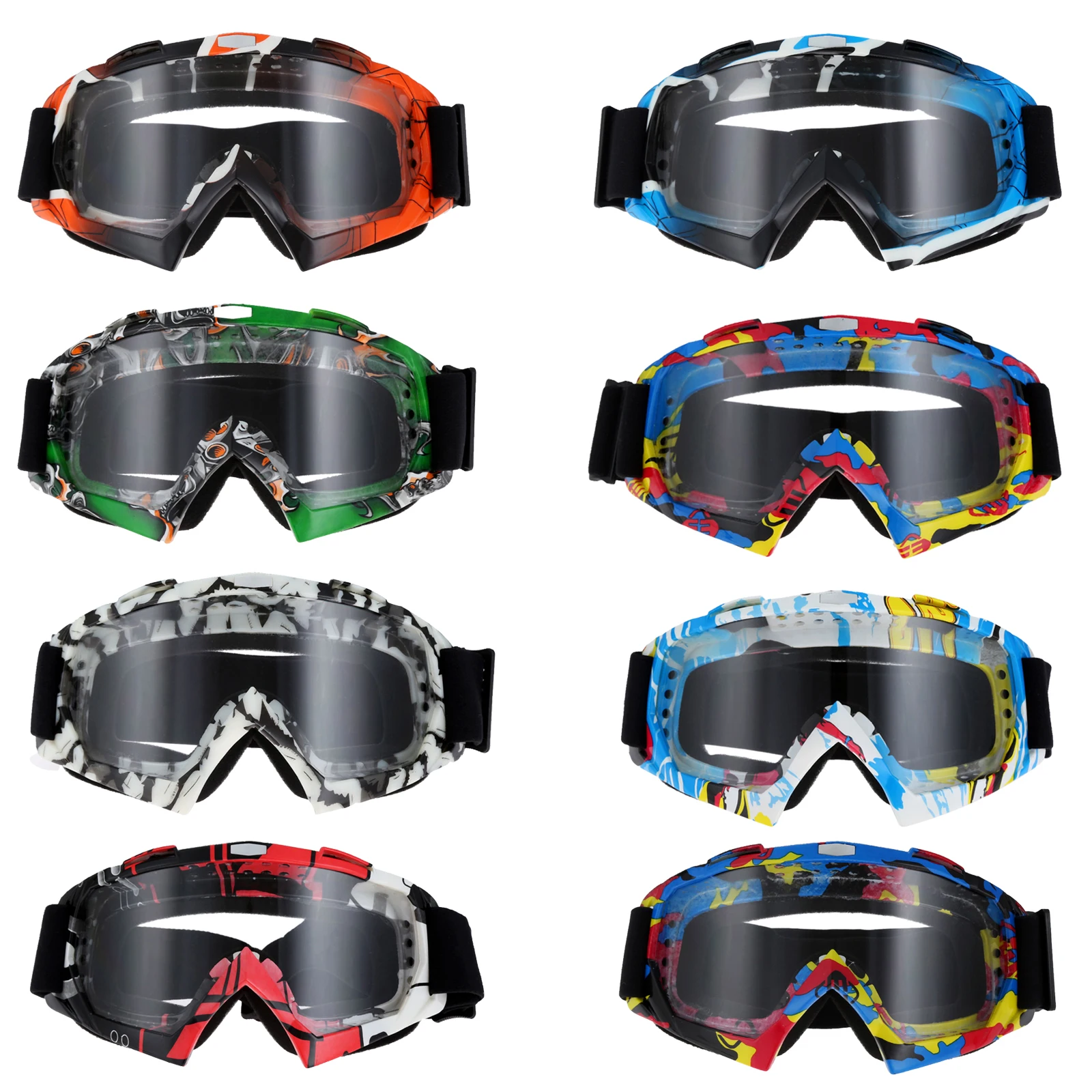 Мотоциклетные очки для улицы мотоциклетные велосипедные внедорожного лыжного