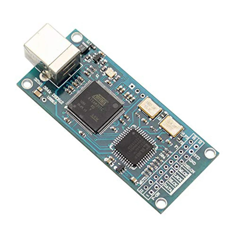 ATSAM3U1C XC2C64A for Amanero USB IIS Digital Interface DAC Decoder Board Support DSD512 32Bit 384K I2S DSD Output | Электроника