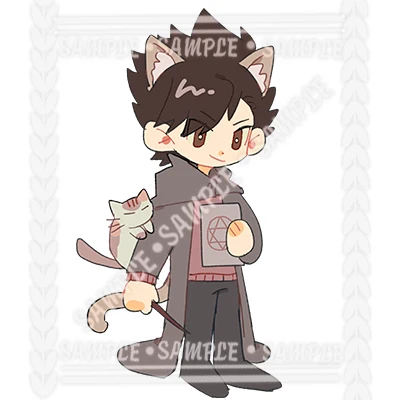 

Anime Haikyuu!! Kei Tsukishima Kenma Kozume Oikawa Tooru Halloween Acrylic Stand Model Plate Keychain Pendant Toy Gift 8cm