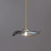 blackgolden led pendant light minimalist bedroom bedside handmade glass hanging lamp nordic bar restaurant designer luminaires