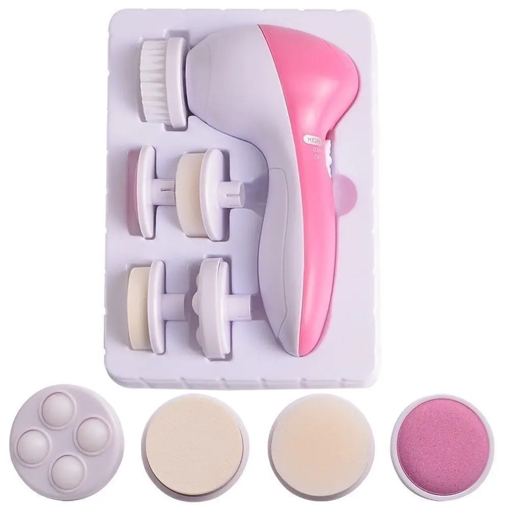 

Professional Silicone Face Cleansing Brush USB Facial Deep Cleaning Machine Skin Care Pore Blackhead Removal Face Skin Care Tool