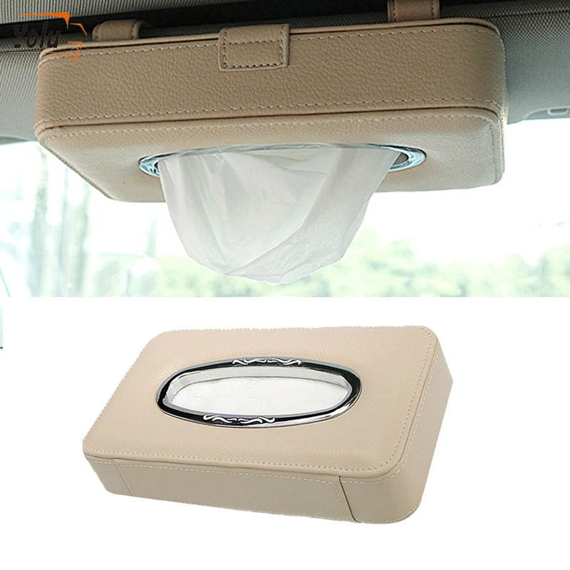 

Держатель для салфеток YOLU, автомобильный чехол из микрофибры, для защиты от солнца