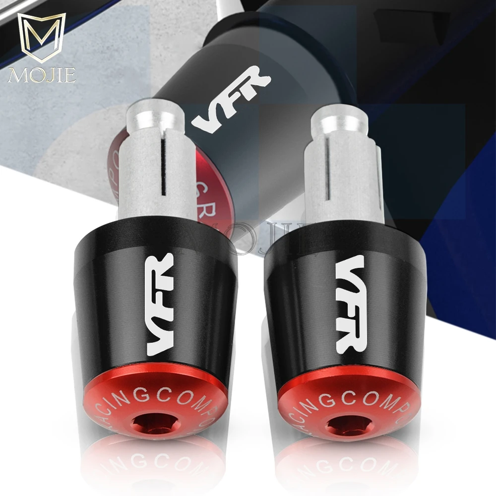 Ручки для Руля Мотоцикла торцевая ручка крышка заглушка HONDA VFR 400 750 800 800F Fi/W1 VTEC 1200F