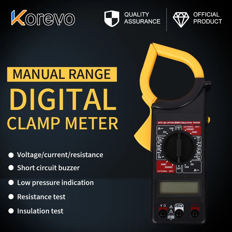 

Цифровой Бесконтактный мультиметр, измеритель тока, зуммер, Удержание данных, вольтметр, Омметр, амперметр, Омметр, вольт, постоянный и пере...