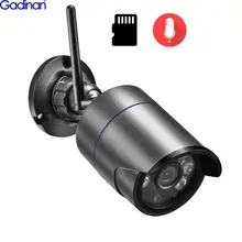 Gadinan-cámara IP de 5MP, videovigilancia de seguridad CCTV de alta definición, Audio para exteriores, inalámbrica, tarjeta Micro SD, Wifi, 3MP, 2MP, 1080P
