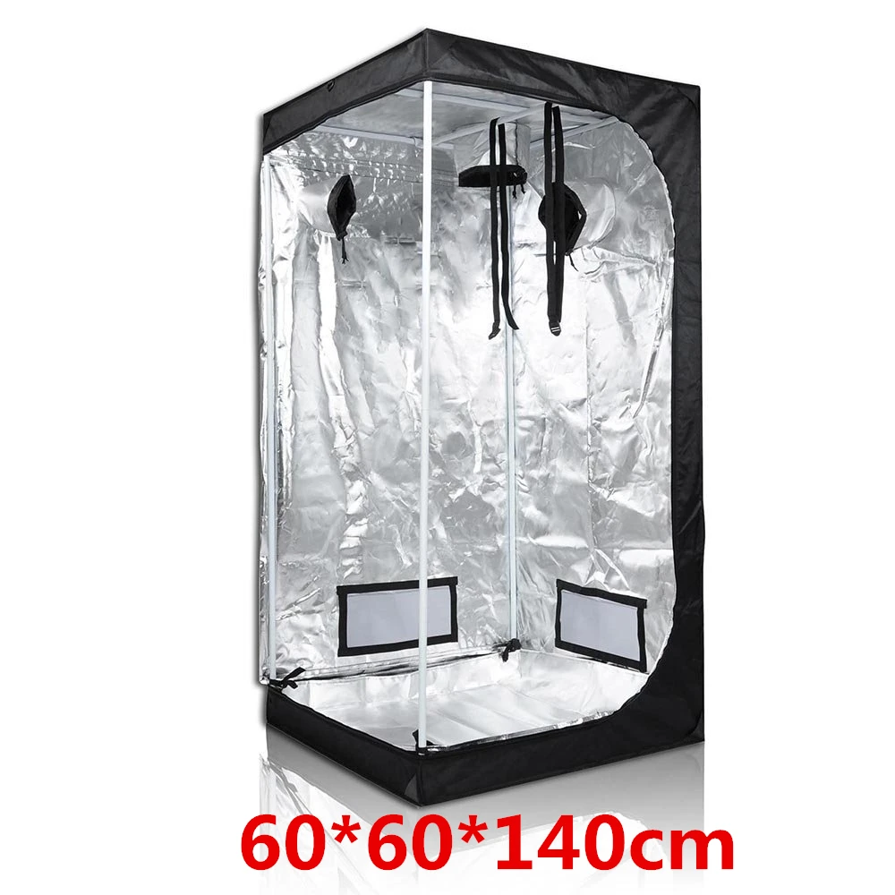 Led Grow Lighting Крытая гидропоника, шатер для выращивания, Гроу-рум для коробка для выращивания растений, светоотражающий майлар нетоксичный садовый Теплицы 60/80/100