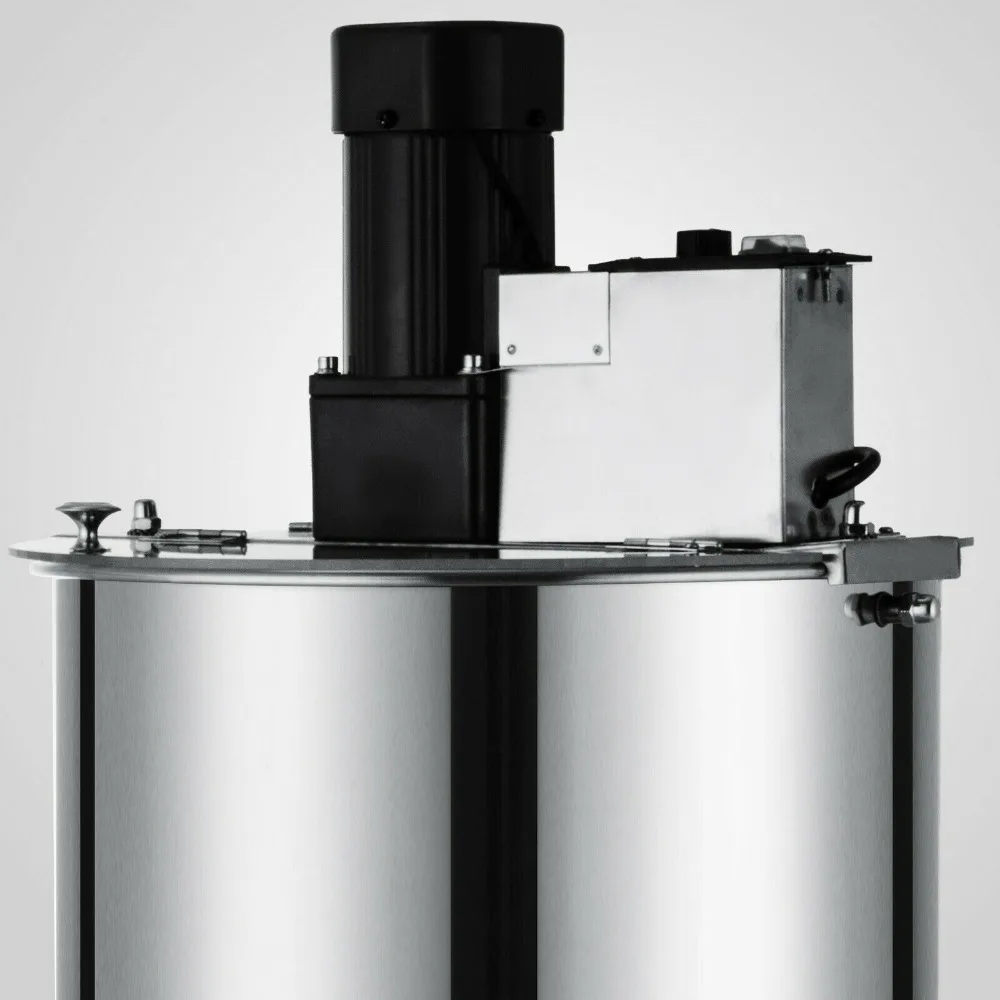 Электрический медовый экстрактор 4 рамки пчелиный из нержавеющей стали Спиннер с