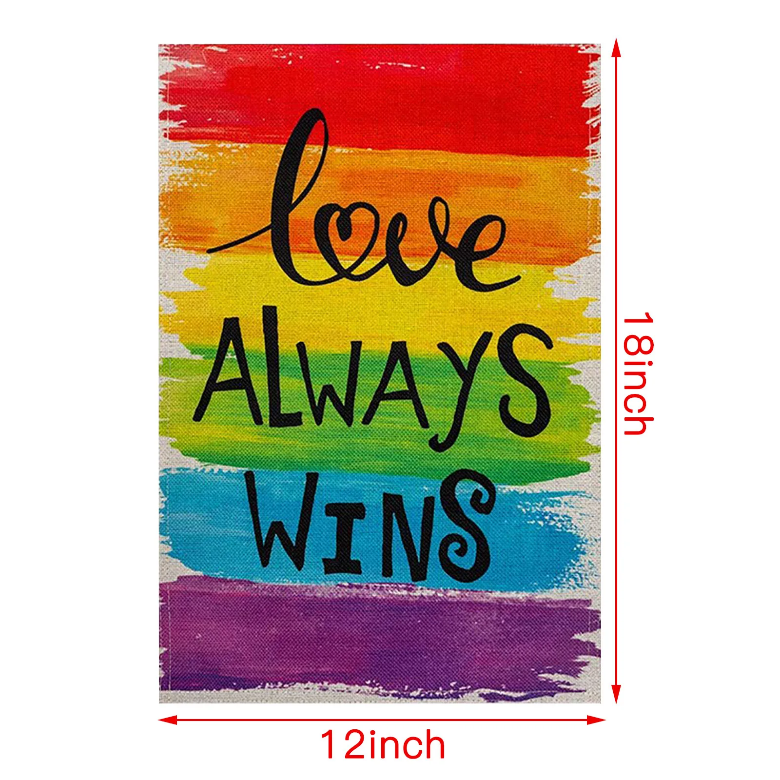 

Rainbow Flag Polyester Printing Flag Garden Flag Home Decoration 30x40cm decoracin de habitacin
