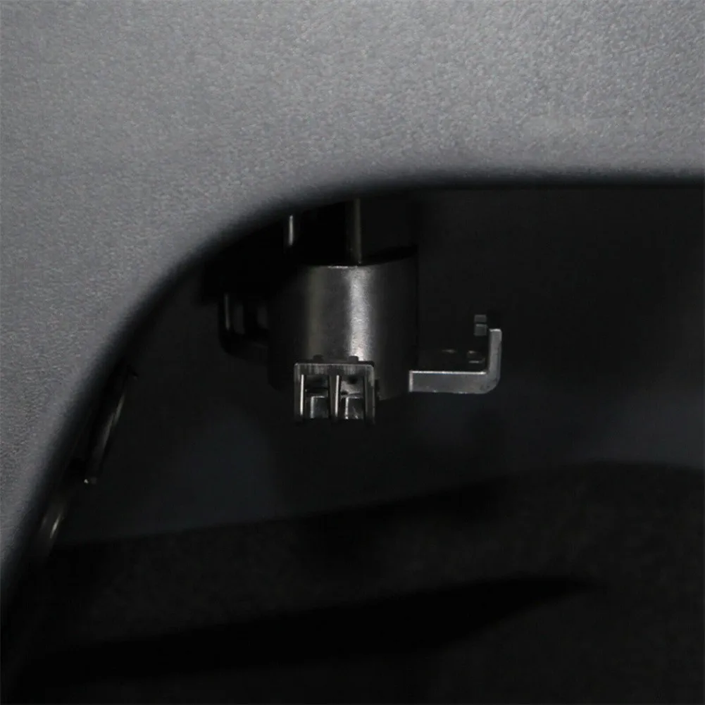 

1pc Car Hook Anti-swinging Shopping Bag Hanger Trunk Storage Hook Black ABS High Quality Accessories For Tesla Model Y 2021
