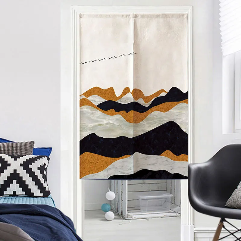 Современные американские дверные занавески декоративные разделительные для