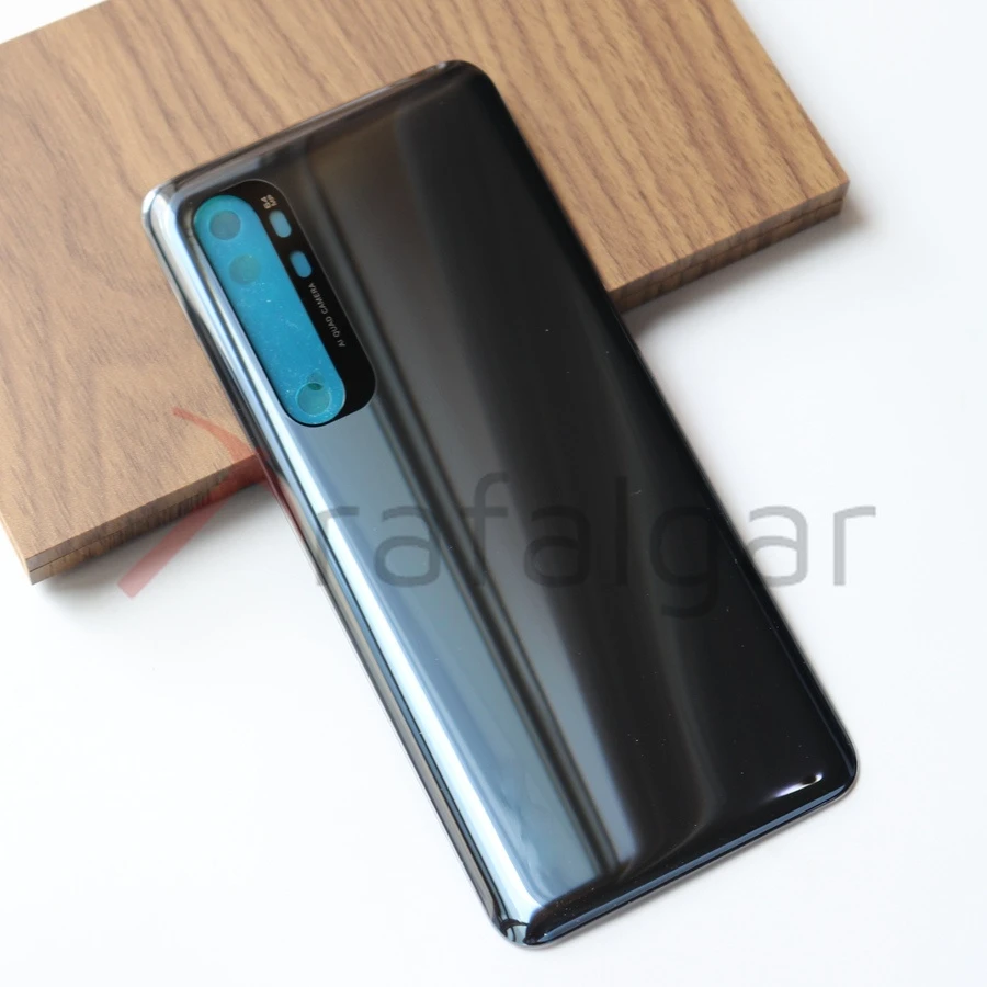 NEW Back Glass Cover For 6.47&quot Xiaomi Mi Note 10 Lite Battery Panel Rear Door Housing Case Note10 Replace | Мобильные телефоны