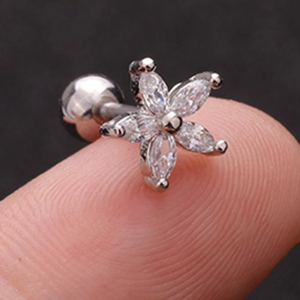 Женские кубические серьги-гвоздики с подвесками | Украшения и аксессуары