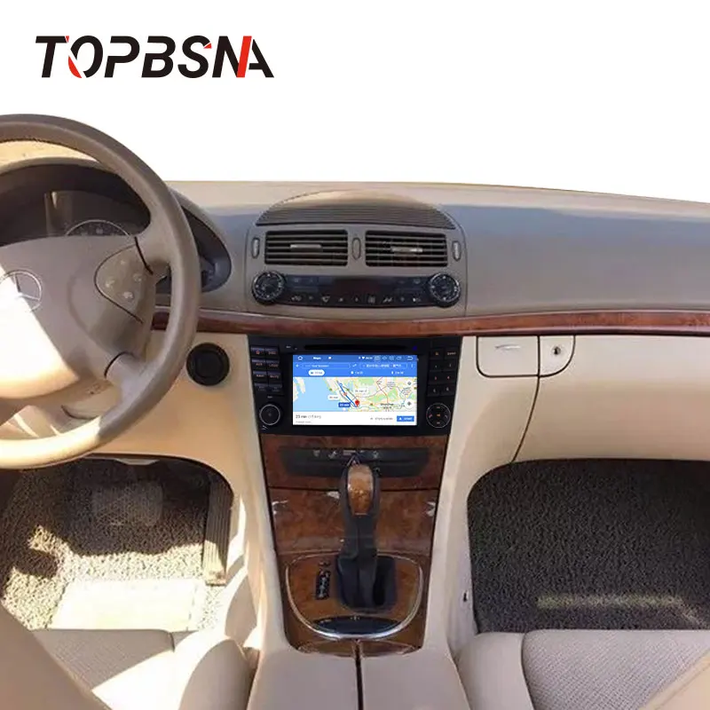

Tobbsna Android 10 dvd- Mercedes Benz W211 E-Class E200 E220 E300 E350 WIFI GPS 2 Din