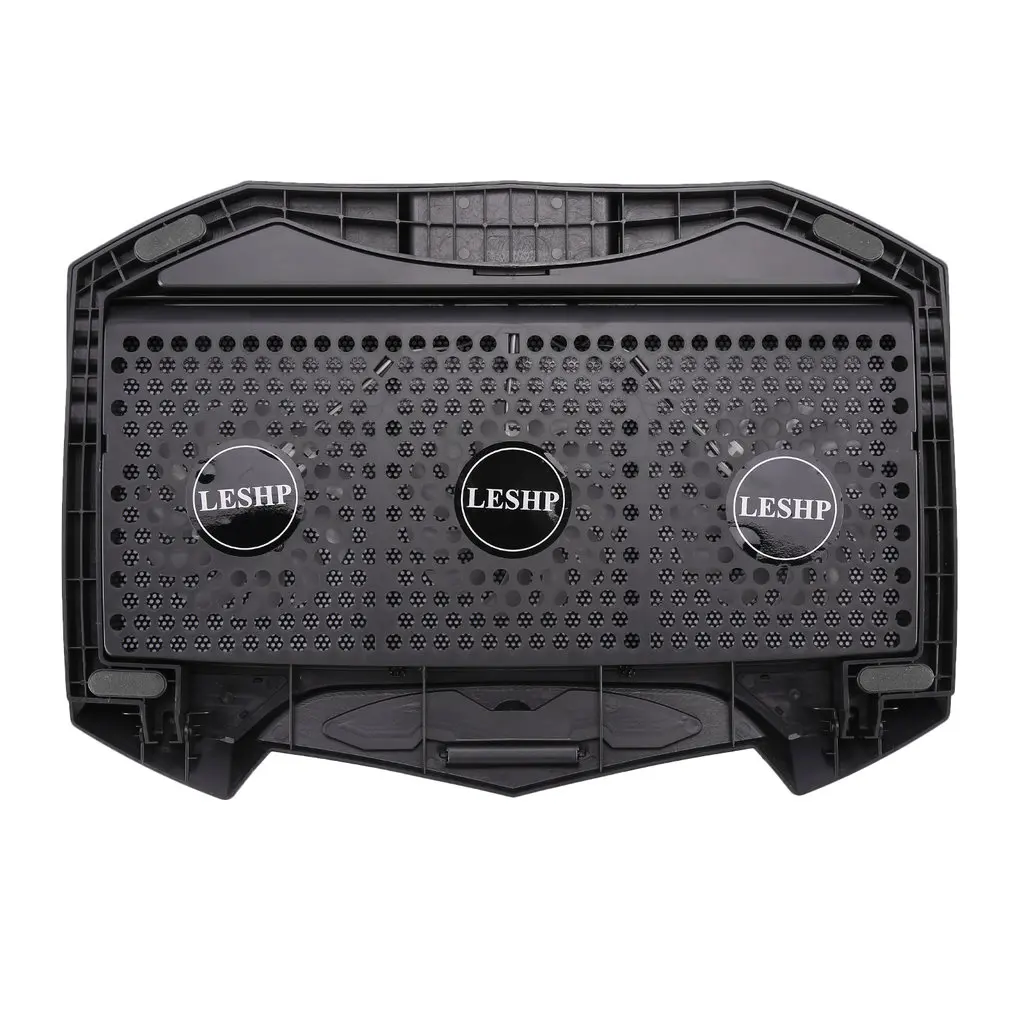 Легкий 3 большой вентилятор 2 USB охлаждающая подставка для ноутбука Подставка