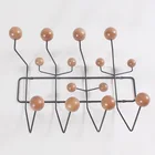 Многофункциональная вешалка для пальто, вешалка на стену с крючком, навесные украшения, для одежды, ключей, сумок, крючок для стоек