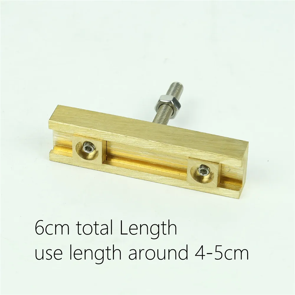 6cm T Holder T Тип № 6/7 гибкие буквы, CNC гравировка RCIDOS горячего тиснения фольгой буквы, цифры, алфавит, символ формы - Цвет: 6cm T Holder