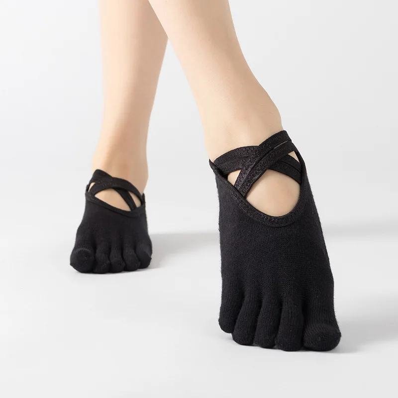 

Spring Summer Cotton Women Yoga Sock Sweat-absorbing Breathable Casual Socks Female No-slip Anti-friction Women Sox SKC020