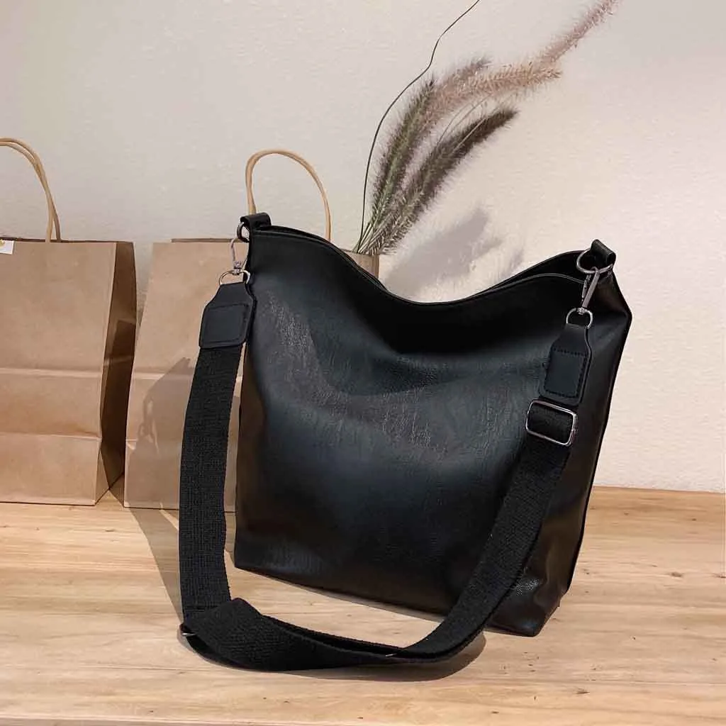 

Transer Casual Shoulder bags women fashion Solid color Bucket bag female Designer Crossbody Bags Ladies Handbags Bolsa Mujer #4z