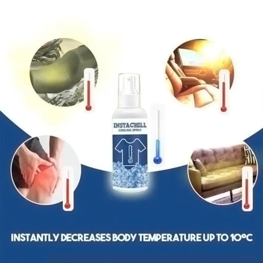 

Instant cooling mist cooling cool spray sports outdoor coolant clothing cool and heatstroke prevention cooling spray