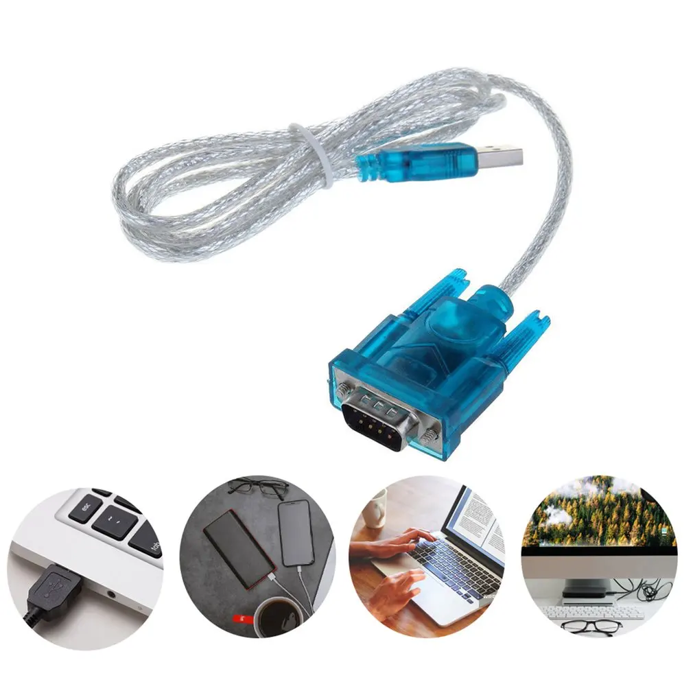 Usb к интерфейсу R232 Db9 Pin промышленный последовательный порт линейный адаптер