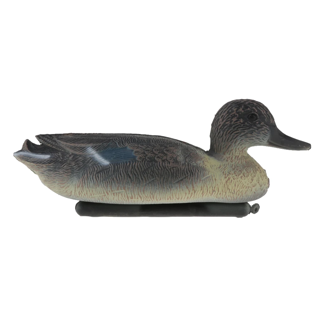 Утка приманка Реалистичная утка охотничьи приманки плавающая садовые декорации