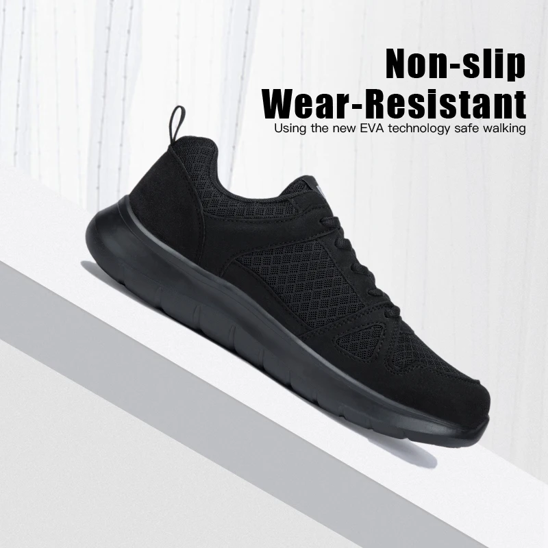 Мужская повседневная обувь Дышащая Модные мужские кроссовки из сетчатого