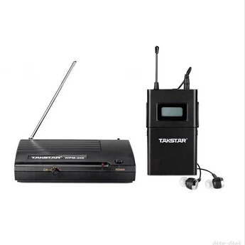 Новый Takstar Wpm-200 Беспроводной монитор Системы In-Ear стерео 1 передатчик приемник-2