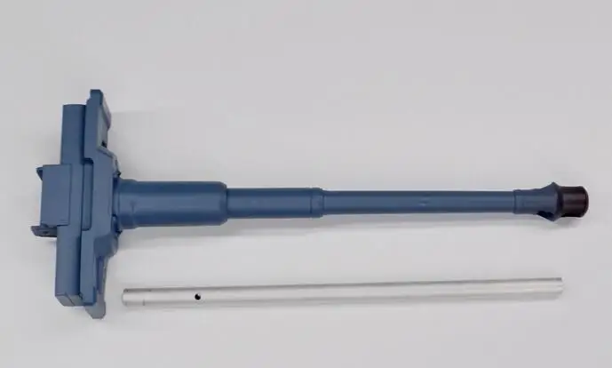 Gun aluminium tube HL 1/16 3818-1 Tiger Tank части паста крыло круглая крышка кабель фары кольцо пушки ствол - Цвет: Gun aluminium tube