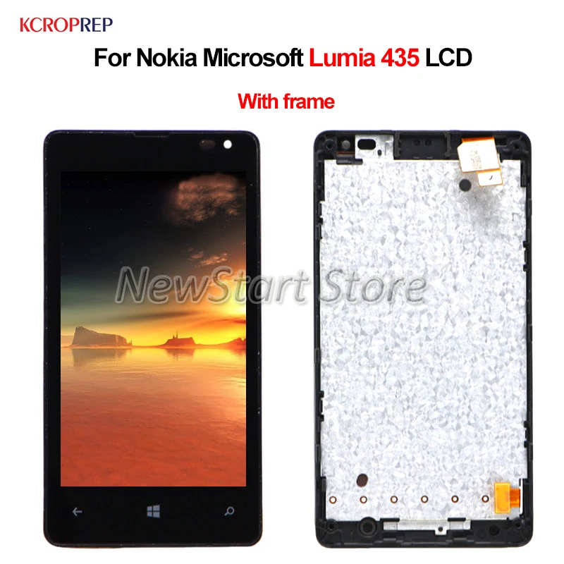 Для Nokia Microsoft Lumia 435 ЖК-дисплей кодирующий преобразователь сенсорного экрана в