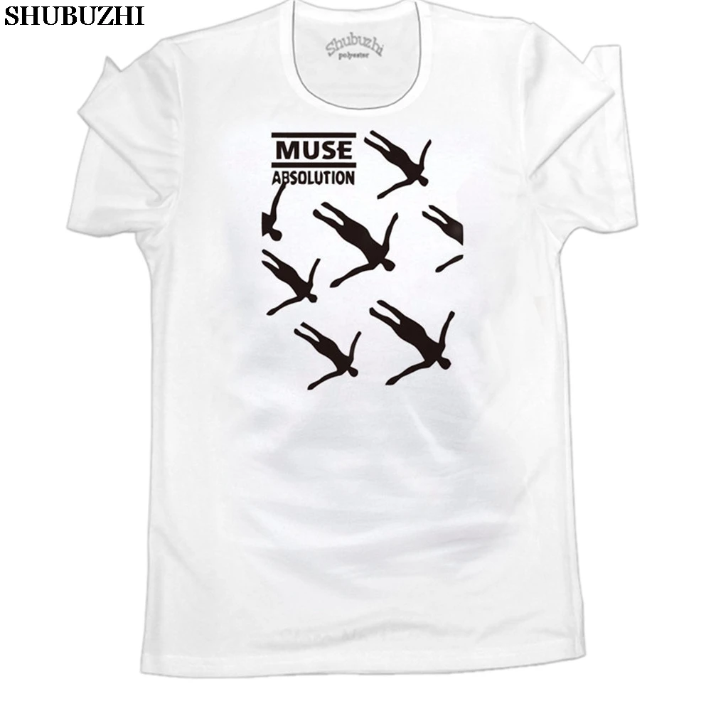 Мужские футболки Muse абсолютная футболка с коротким рукавом хлопковые рок-группы
