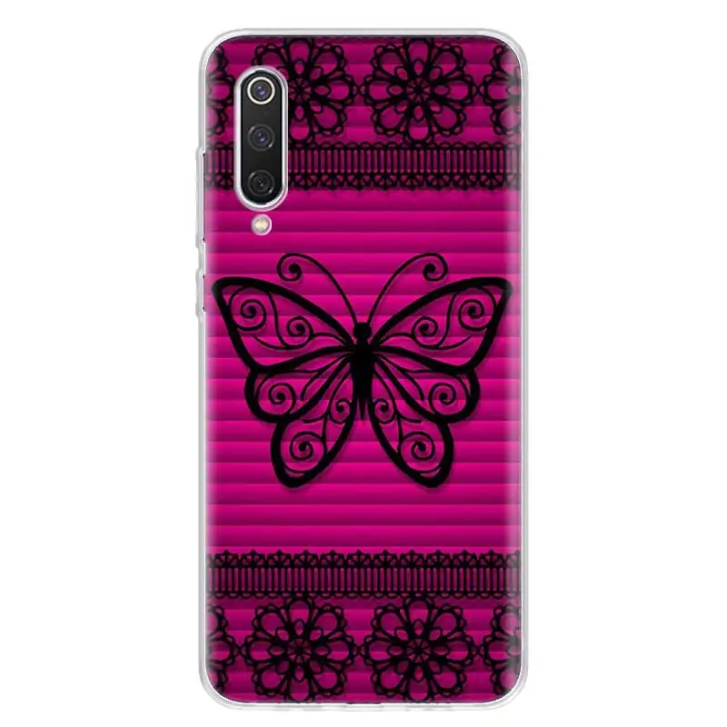 Чехол с кружевом и цветами для телефона Xiaomi Redmi Note 9S 8 8T 9 7 7A 6 6A 5 5A 4X S2 K20 K30 MI Lite CC9 F1 Pro