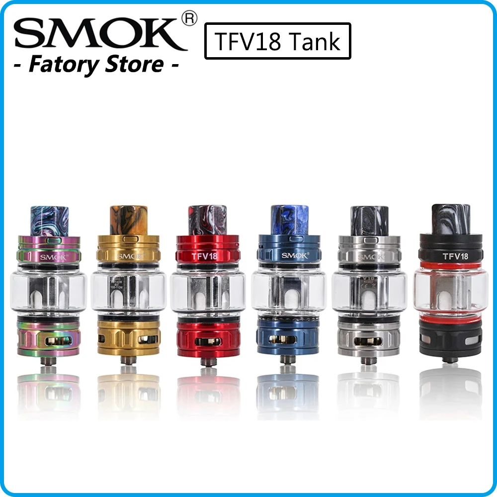Оригинальная система SMOK TFV18 электронная испарительная катушка 7 5 мл DL / RDL Fit Arcfox