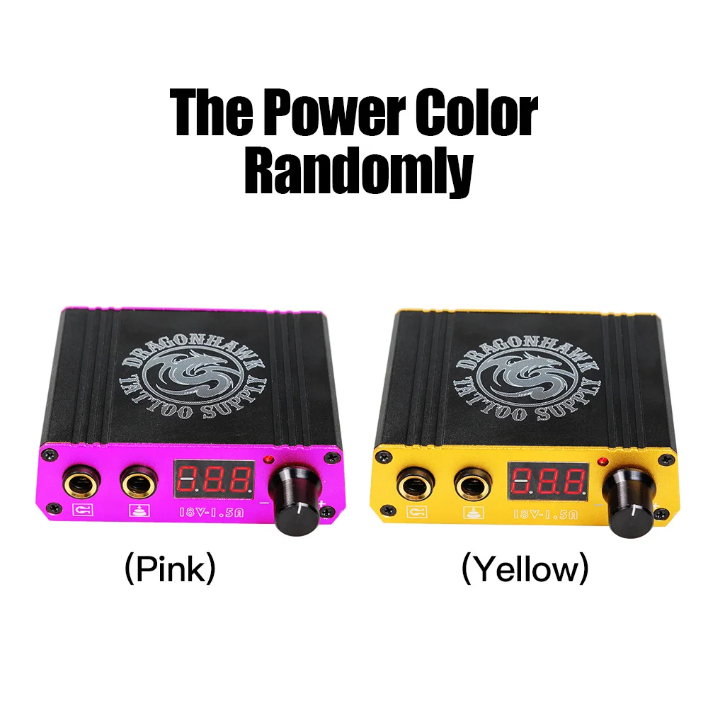 professional tattoo kits rotary tattoo pen machine guns permanent makeup machine color inks power supply cartridge needles d3029 free global shipping