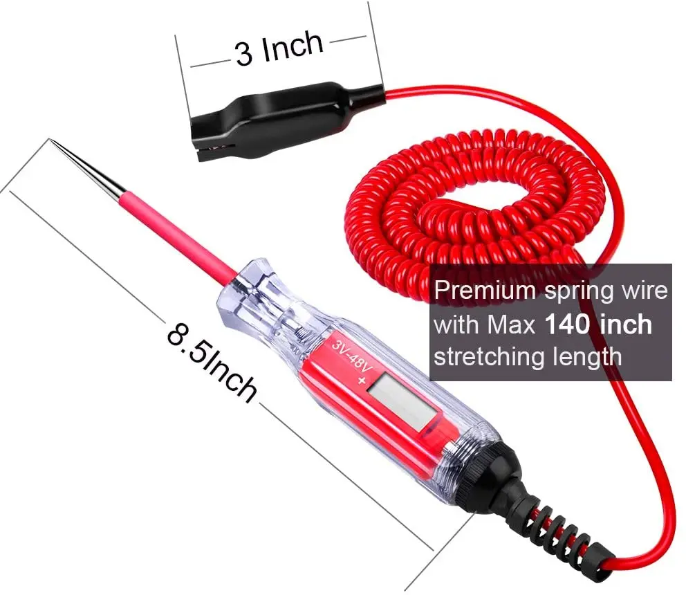 AUniversal ЖК цифровой строительный зонд автомобильный диагностический инструмент 5