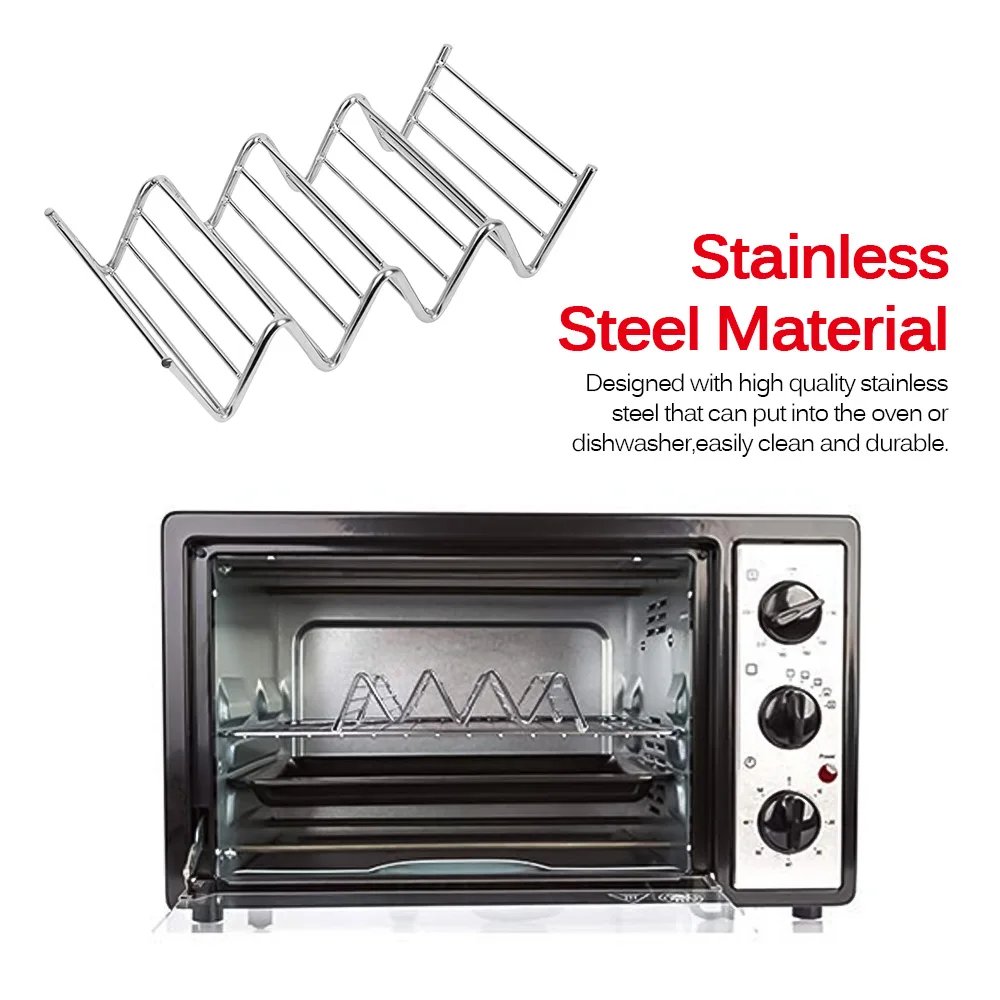 Новый 2 шт. Taco держатель стенд из нержавеющей стали Rack стол 3 или 4 жесткий мягкий