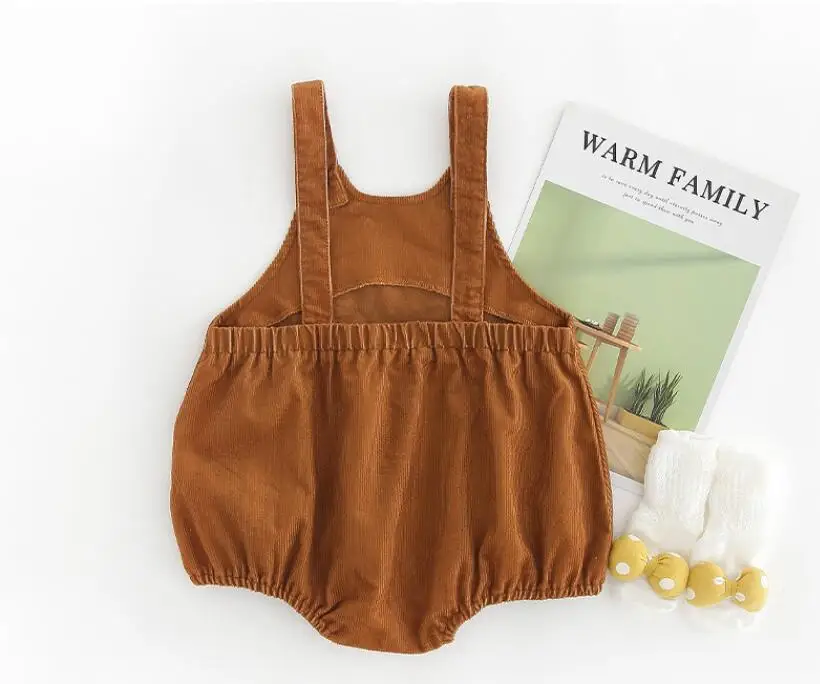 Одежда для новорожденных девочек Осенний комбинезон маленьких и мальчиков