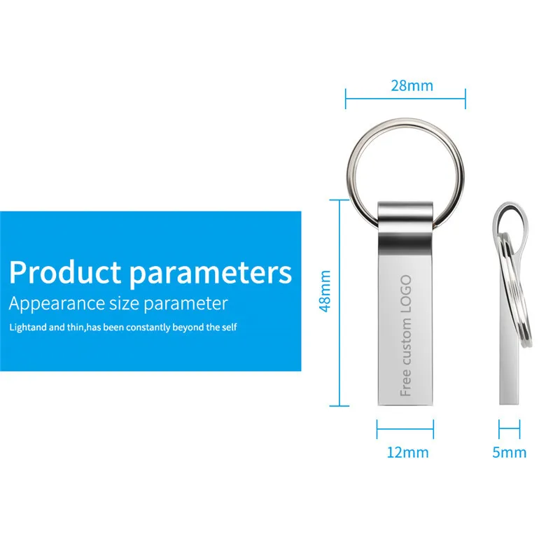 

2021 New Usb Flash Drive 2.0 Gray 128Gb Pen Drive Key 64Gb 32Gb 16Gb 8Gb 4Gb Pendrive Metal Memory Usb Bracelet Free Custom Logo