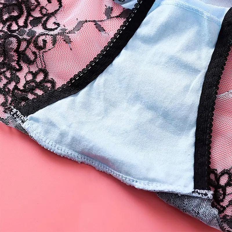 Новинка 2019 сексуальное модное нижнее белье женские трусики с вышивкой и низкой