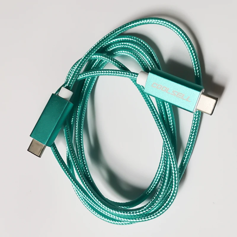 Coolsell многоцветный USB-кабель 3 1 типа C на из сплава для синхронизации данных и