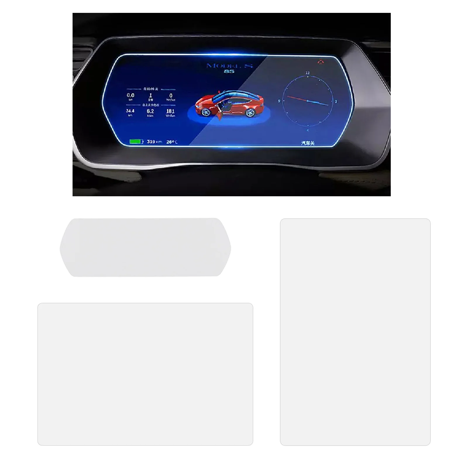 

Закаленное стекло с защитой от сисветильник, 13/15/17 дюймов, пленка для Tesla Model Y